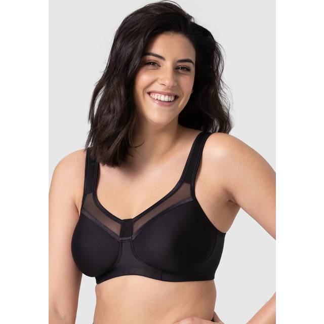 Miss Mary Sweet Senses Wireless Bra - Black - E 70 * Kampanj *