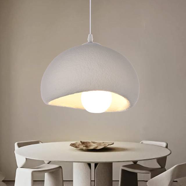 Außergewöhnliche Pendelleuchte 1-flammig Colbee - White (20cm H X 30cm W)