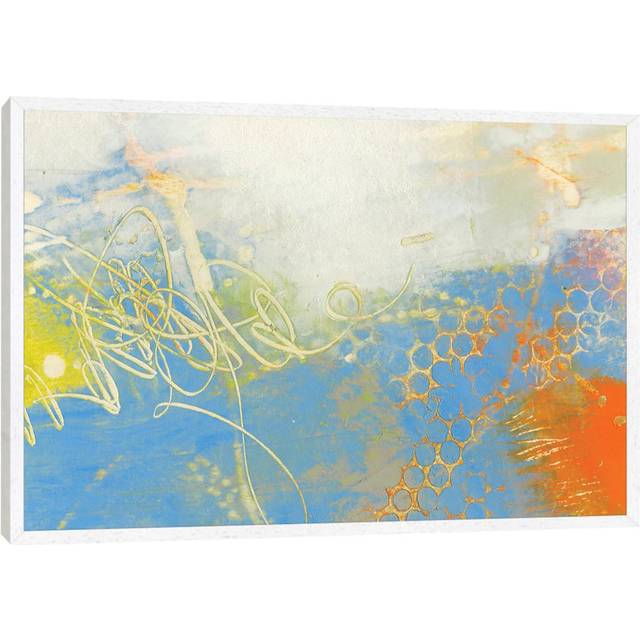 Blue Lux II by Sue Jachimiec - Gallery-Wrapped Canvas Giclée on Canvas - White Framed (66.04 cm H x 45.72 cm W)