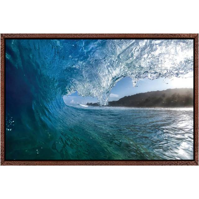 Sky Curtain by Sean Davey - Gallery-Wrapped Canvas Giclée on Canvas - Classic Wood Framed (101.6cm H x 152.4cm W x 3.81cm D)