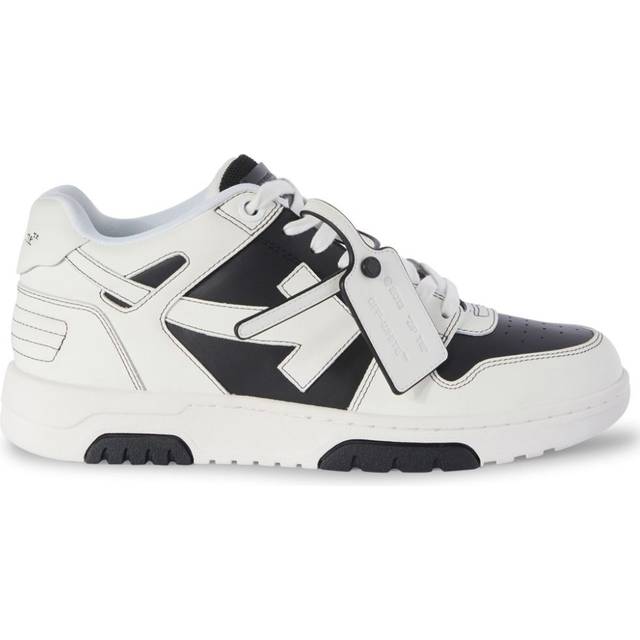 Off-White Out Of Office OOO Low Tops 'Black White' OMIA189S24LEA0041001 - Black/White - 7