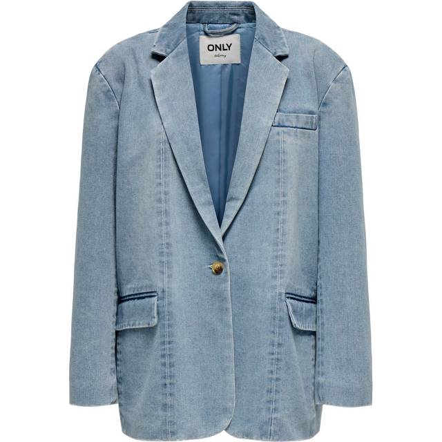 Women's denim jacket Only Cory Gua - Bleu