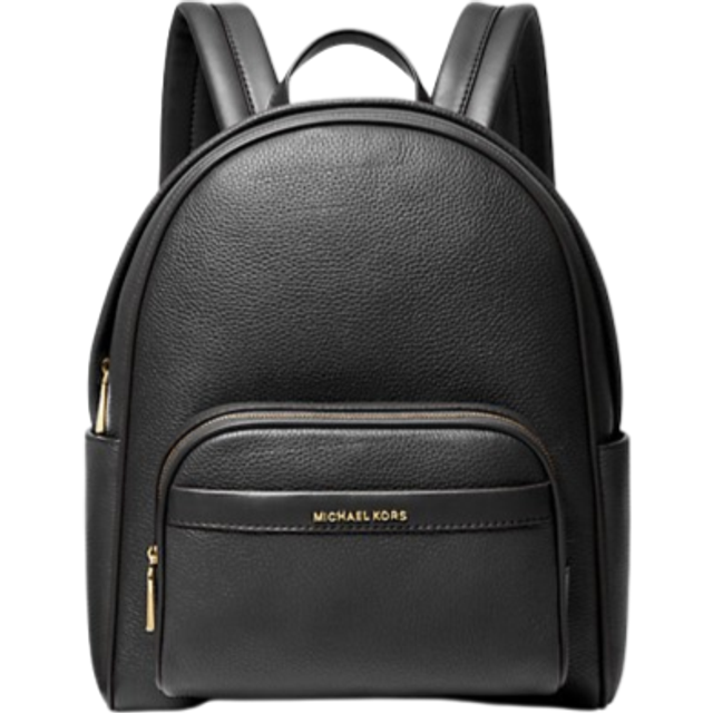 Grainy Leather Backpack with Adjustable Straps