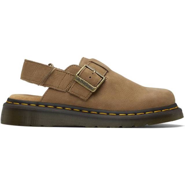 Dr. Martens Tan Jorge II Mules - Savannah Tan Tumbled - UK 11