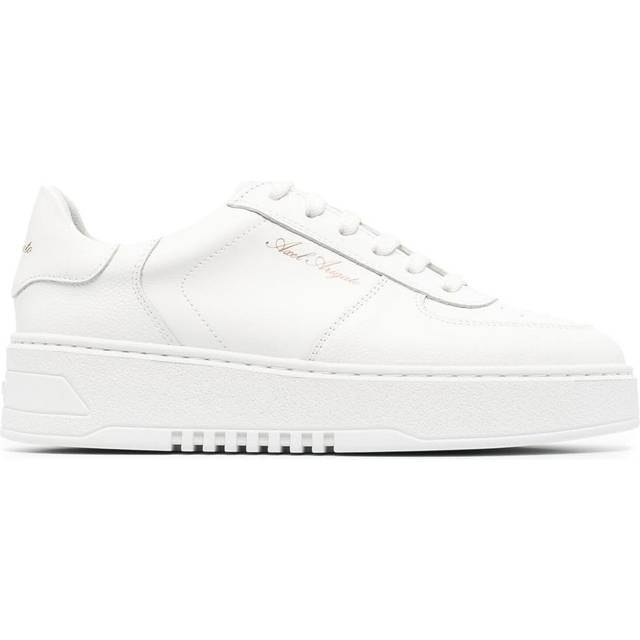 Axel Arigato Womens White Orbit Leather Platform Trainers Eur 41 / 8 Uk Women - WHITE