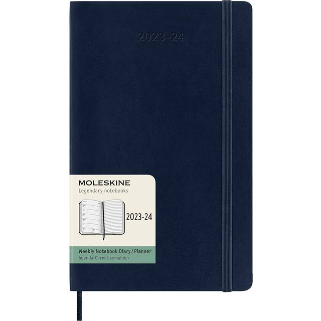 Moleskine 2024 18-Month Weekly Large Hardcover Notebook