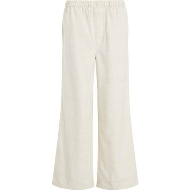 Tonal Plaid Pyjama Bottoms - QIH Oatmeal Heather Plaid - Famed for an understated, minimal aesthetic that often dedicates sole detail to iconic branding, Calvin Klein is a master of everyday dressing. From core essentials to sleek basics, this longstanding label delivers on every fashion front.
