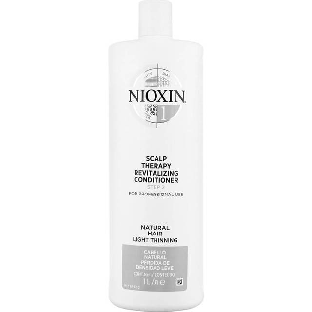 Nioxin System 1 Scalp Therapy Revitalizing Conditioner for Natural Hair with Light Thinning 1000ml