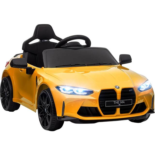 Tommy Toys Kids Yellow Licensed BMW M4 Suspension