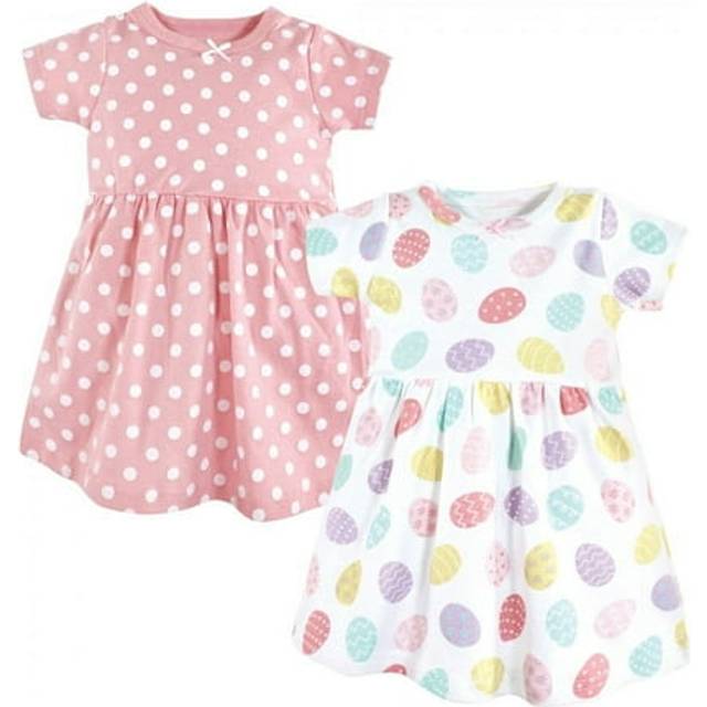 Hudson Baby baby girls Hudson Infant Girl Cotton Dresses  Easter Eggs  4 Toddler Casual Dress  Easter Eggs  3-4T US
