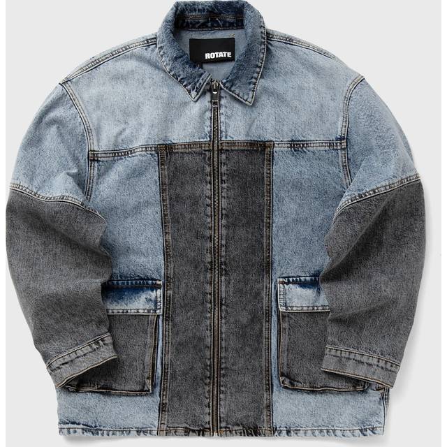 ROTATE Birger Christensen, Jakke, Dame, Blå, M, Denim, Denimjakke
