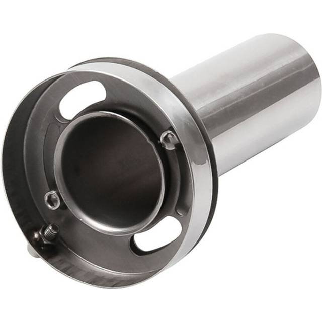 4.5 Inch Universal Car 304 Stainless Steel Exhaust Pipe Muffler Adjustable Tail Tip