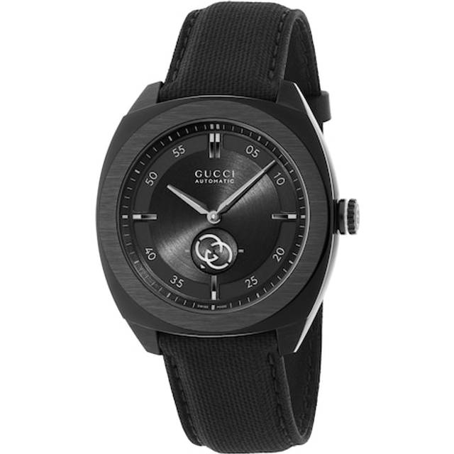 GUCCI Interlocking G Automatic Black PVD 41MM Men's Watch YA142330 - 41 mm