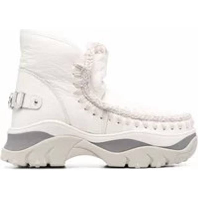 Flat Ankle Boots MOU Woman color White - 36