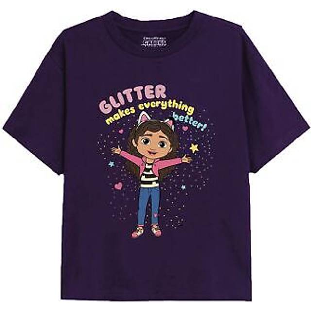 Gabby's Dollhouse Sprinkle Party T-Shirt Purple - 5-6 Years