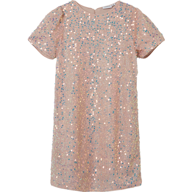 Name It Funica Glitter Tunic - Parfait Pink (13229578)