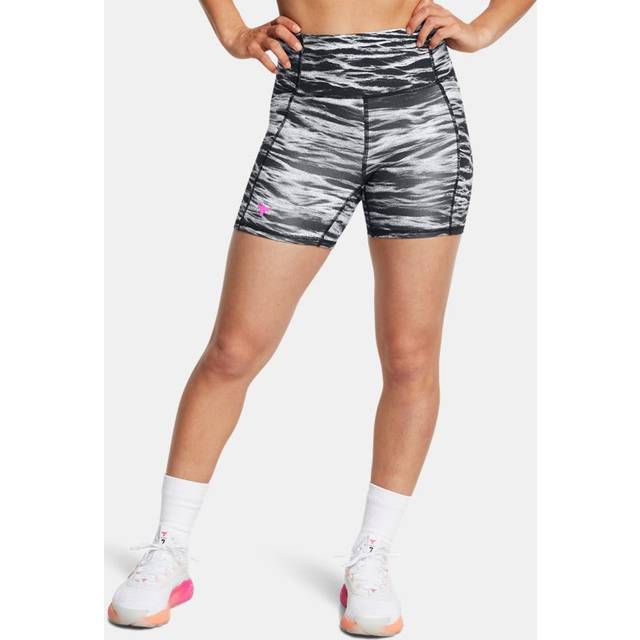 Under Armour Project Rock Lets Go BTB Middy Pt Black/ Vivid Magenta M (M)