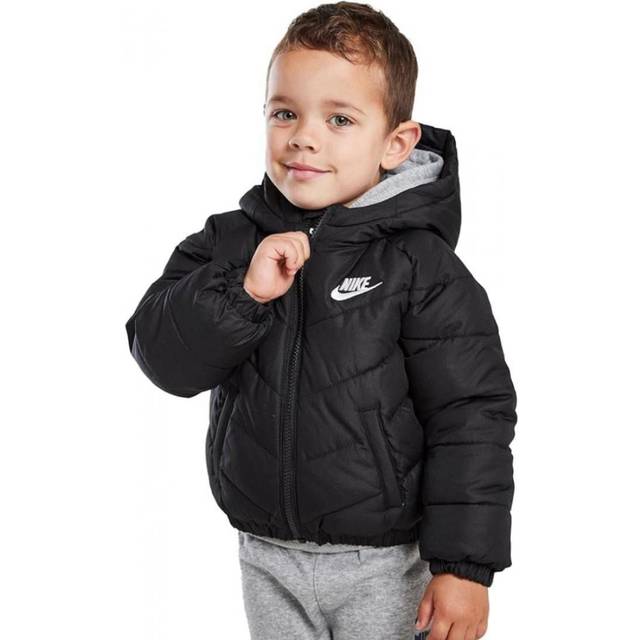 Nike core padded jacket kids infants windproof water-resistant hooded coat