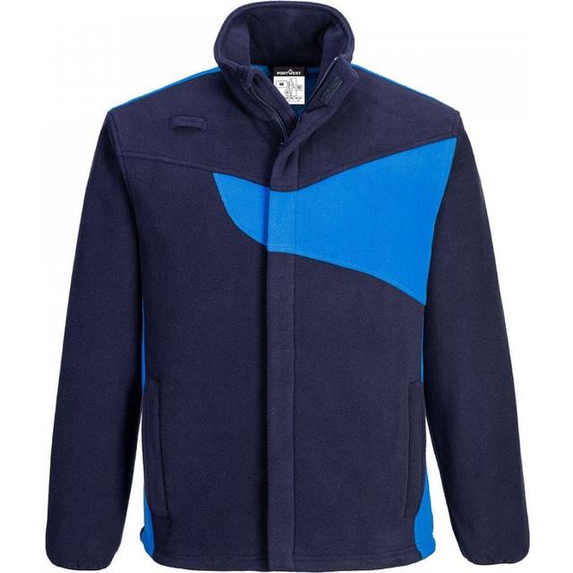 Portwest PW2 Fleece - Navy/Royal - 3XL