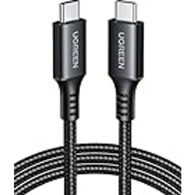 UGREEN Snabbladning USB-C till USB-C PD Kabel 2m - Svart/Grå