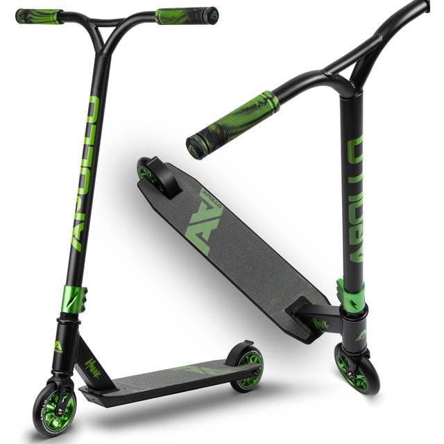 Apollo Stunt Scooter Hawk - Freestyle Kick Scooter för barn och vuxna, Barnscooter, Trick Scooter för pojkar och flickor från 6 år