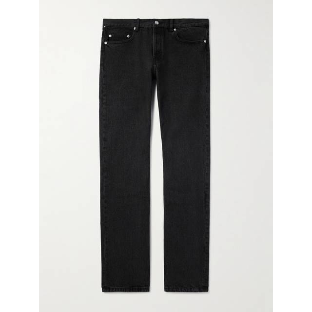 A.P.C. - New Standard Slim-Fit Straight-Leg Jeans - Men - Black - UK/US 34