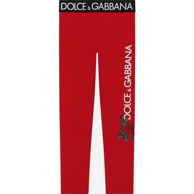 Dolce & Gabbana Kids Logo Print Leggings - 2