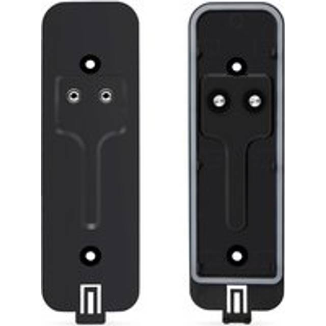 Coocheer - Video Doorbell Back Panel, Doorbell Replacement Back Plate, Door Bell Back with Mounting Accessories, Video Doorbell Bracket/Black