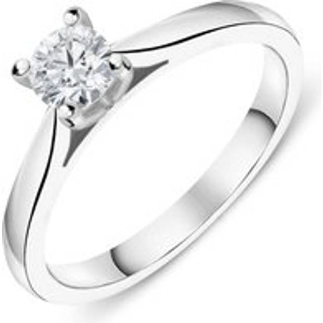 Platinum 0.25ct Diamond Solitaire Ring
