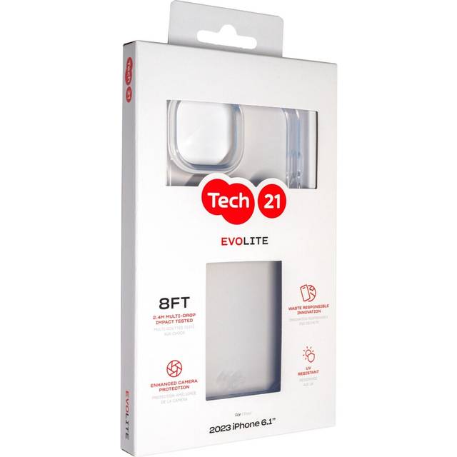 Tech21 iPhone 15 Plus EvoLite Phone Case - Clear