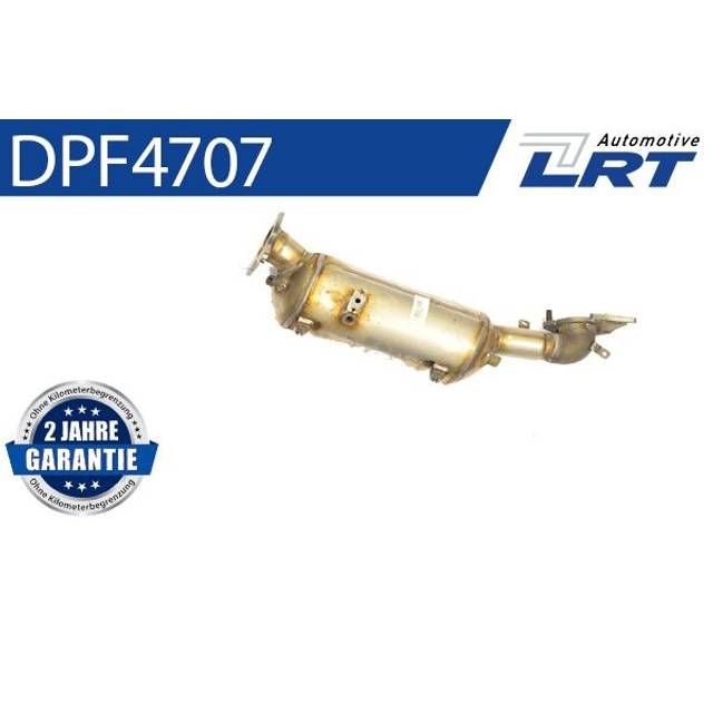LRT DPF4707 Partikelfilter Euro 4 Cordierit (Iolit) med monteringsdelar SUBARU: Forester III