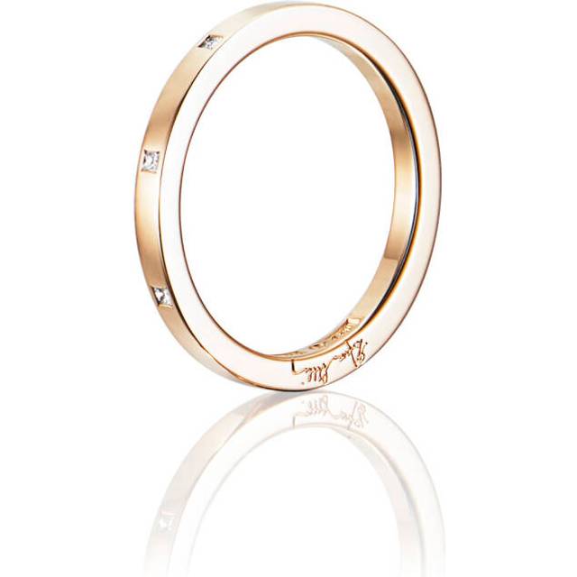 Thin & I Love You On Top Ring Guld 20.00 mm