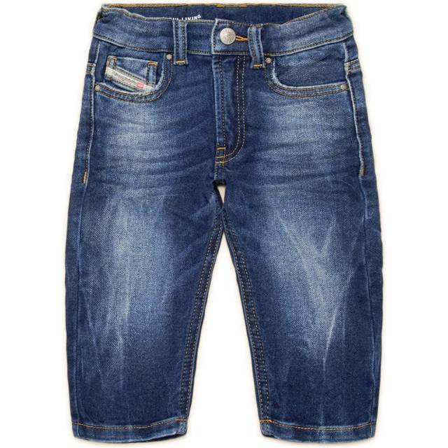 Diesel Kids - JoggJeans® straight-leg jeans - kids - Cotton/Polyester/Spandex/Elastane - 12-18 mth - Blue