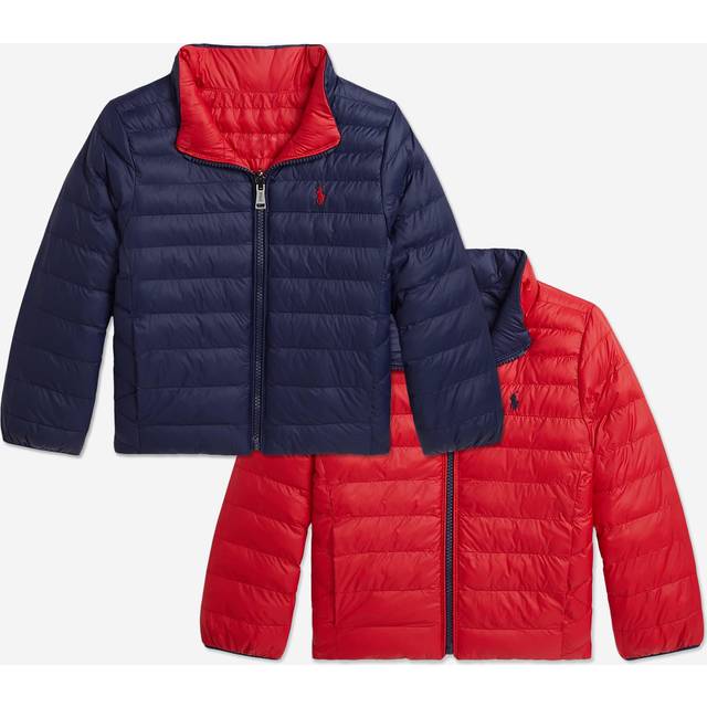Polo Ralph Lauren Vadderad jacka - Vändbar - Marinblå/Röd - Polo Ralph Lauren - 6 år (116) - Dunjacka