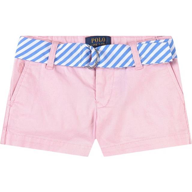 Ralph Lauren Shorts Med Bälte Ljusrosa | Rosa | 149-154 cm