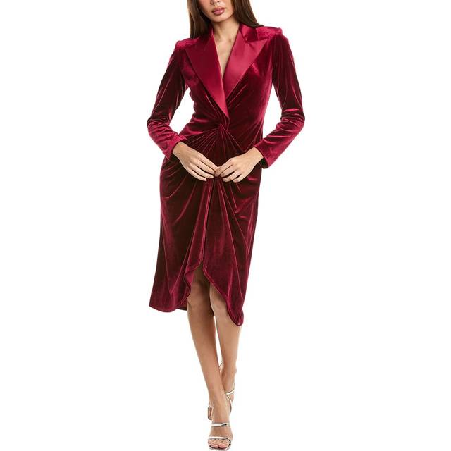 Tadashi Shoji Velvet Blazer Dress