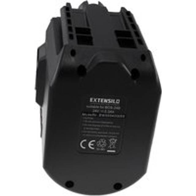 Extensilo - Battery Replacement for Bosch 2607335097, 2607335098, 2607335163, 2 607 335 097 for Electric Power Tools (3300 mAh, NiMH, 24 v)