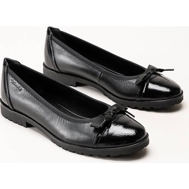 Leather Ballet Flats - Black - 41 (7)