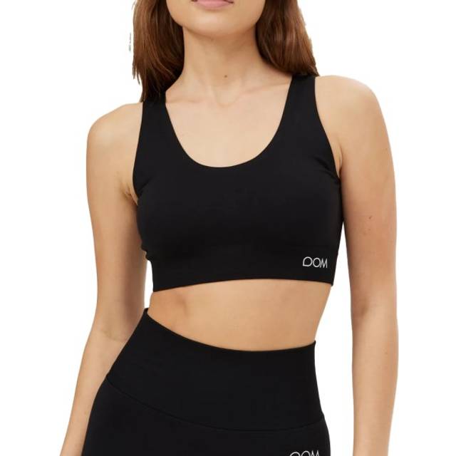 Drop Of Mindfulness Flow Seamless Bra, , Svart
