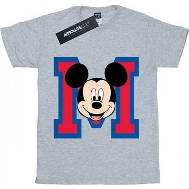 Mickey Mouse M Face T-Shirt - White - 9 Years