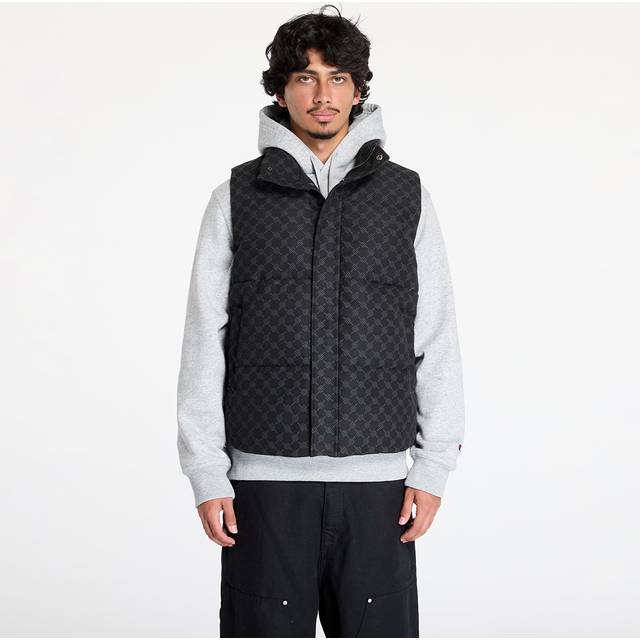 Vest Daily Paper Pondo Cotton Monogram Bodywarmer Black XS (XS)