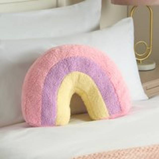 OHS Rainbow Shaped Scatter Cushion - Pink