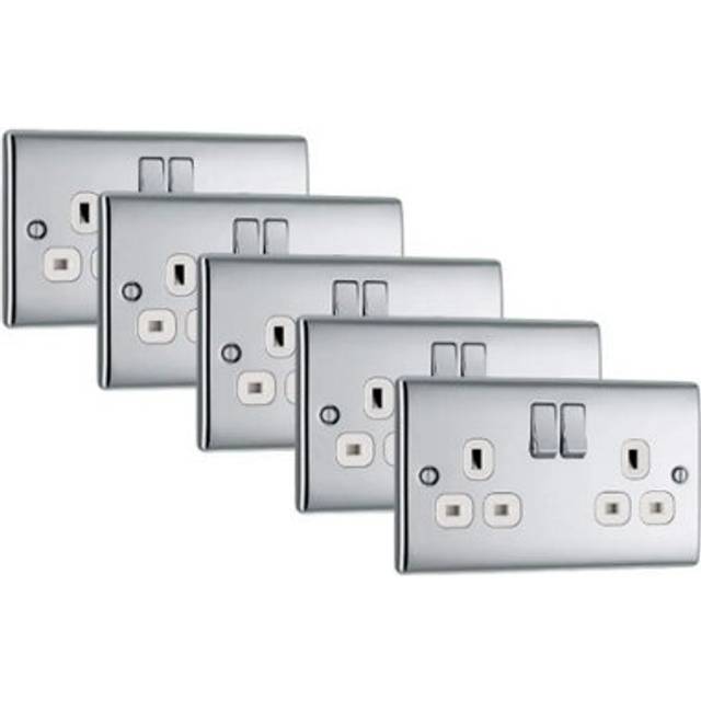 BG-Nexus-Metal SJ-120Y-G4J6 npc22w/5 lead, polished chrome-white insert