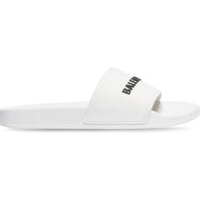 Balenciaga Pool Slide Sandal - White - Men's - - Rubber