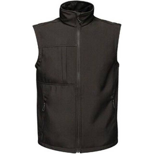 (5XL, Black/Black) Regatta Mens Octagon II Printable Soft Shell Bodywarmer
