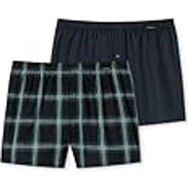 Schiesser 2-pack Boxershorts multipack - Brown pattern - Large * Kampanj *