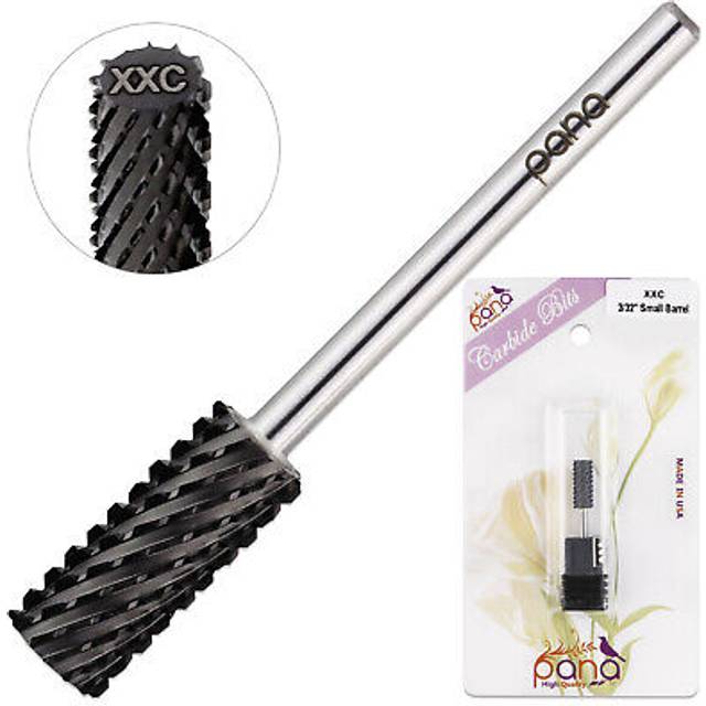 PANA Flat Top Small Barrel 332 Shank Size - (DLc Black  2X coarse grit