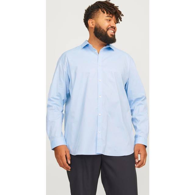 Long sleeve shirt Jack & Jones Premium Parma PLS - Bleu - 8XL