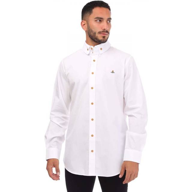 Vivienne Westwood White 2 Button Krall Shirt - AW22-A401 - IT 56