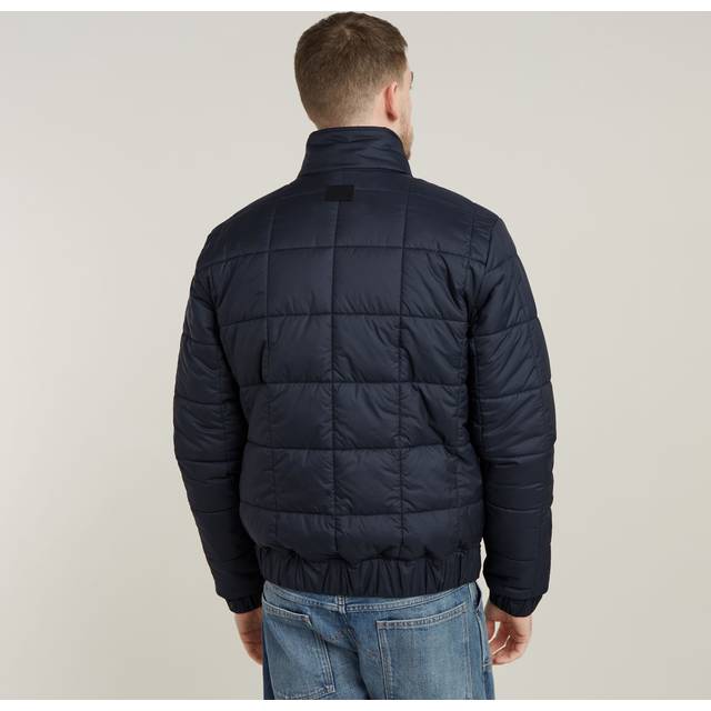 G-Star's Meefic Quilted Bomber Jacket - Bleu